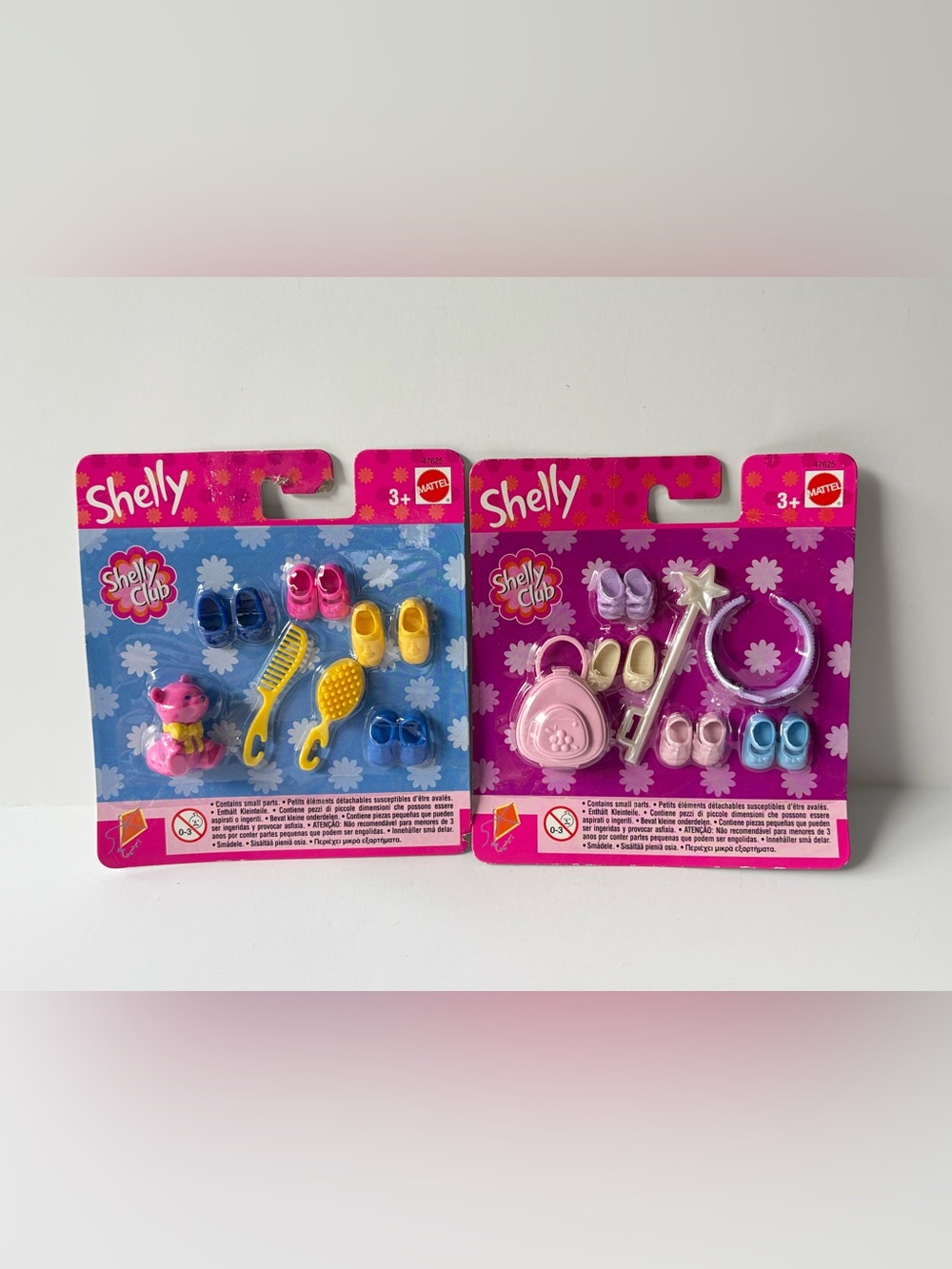 Shelly Club Accessories packs - lot of 2